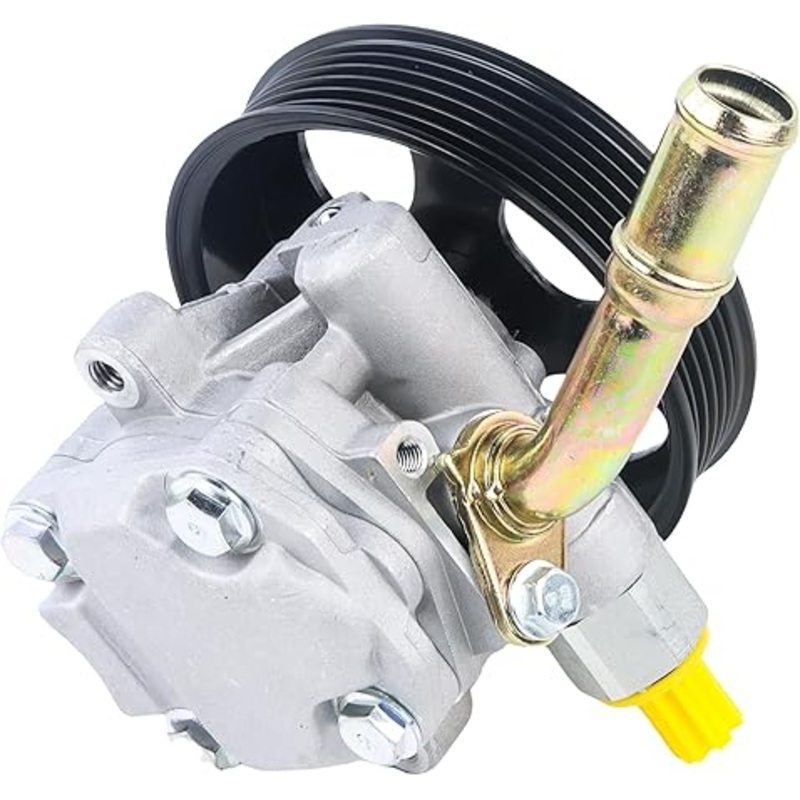 20-1039 Wheelie Power Steering Pump with Pulley Fits for Jeep Wrangler 2012-2017 V6 3.6L 201039 5154400AC Power Steering Pump Aftermarket Parts