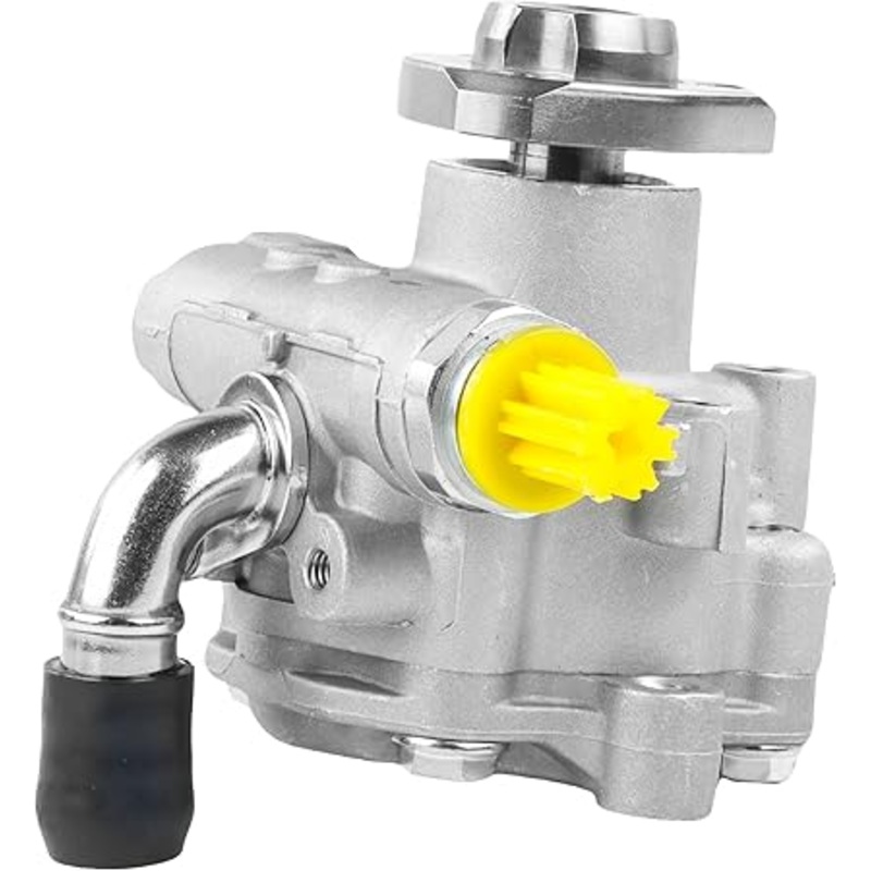 21-659 Power Steering Pump Fits for 2014 Beetle 1.8L,for 2011-2015 Jetta L4 2.0Lfor 2011-2015 Saveiro,for 2007-2009 CrossFox Power Assist Pump Assembly Replace OE 5C0422152G 5C0422152H