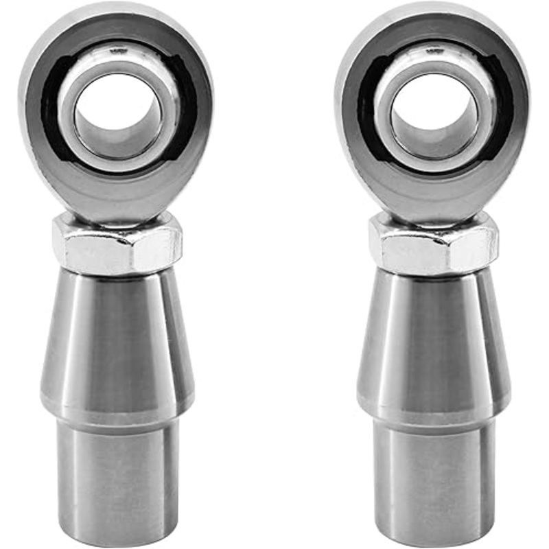 5/8-18 Heim Joint Rod End Kit (RH & LH Threads) with Jam Nuts, 0.625 Wall Heavy-Duty Panhard Bar Rod Ends for Steering Suspension Traction Bars Off-Road Trucks