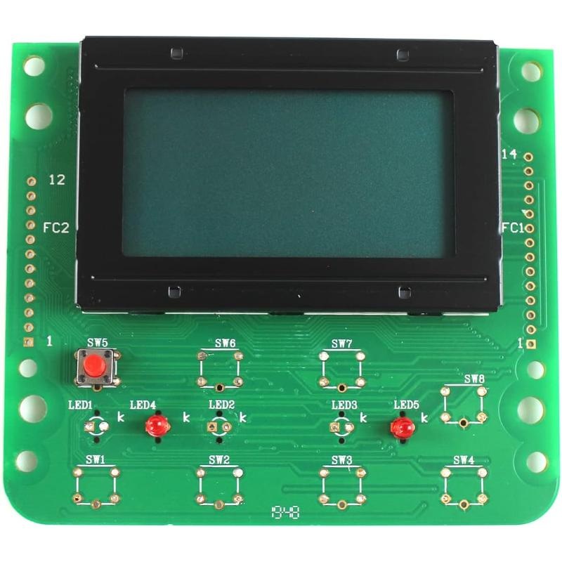 LCD SK200-6 Monitor Display Panel YN59E00002F1 Cluster Gauge LCD for Kobelco SK-6 SK200-6 Excavator Display Panel Gauge Cluster Parts