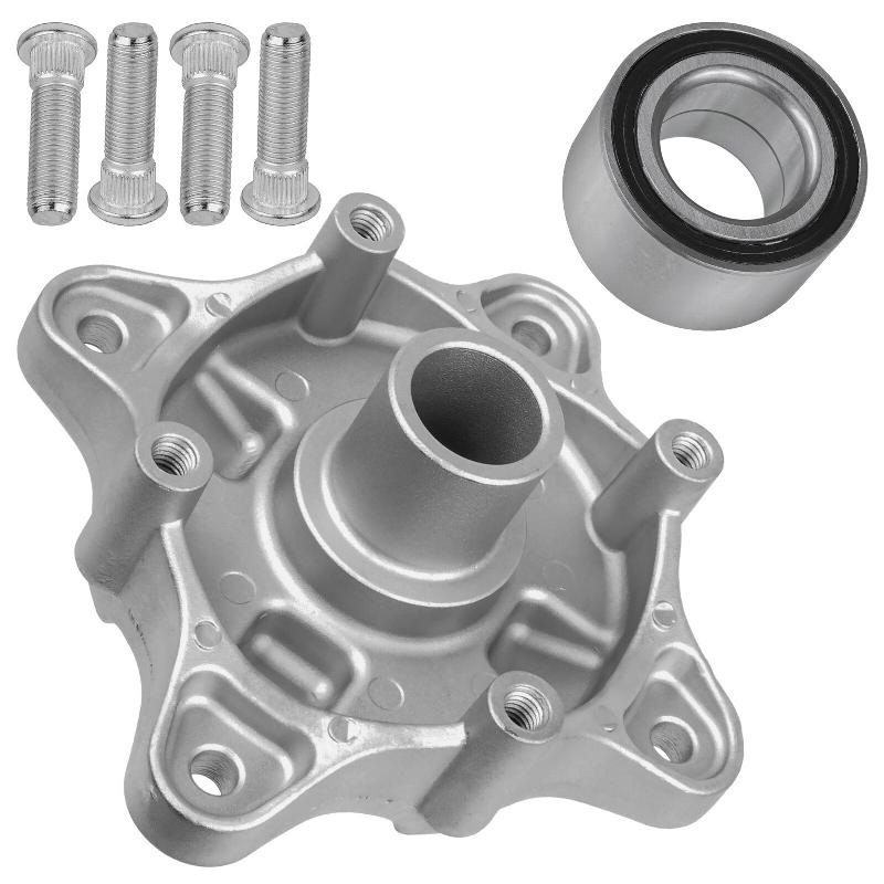 Rear Wheel Hub w/ Bearing Bolt For Polaris RZR 800 EFI / RZR S 4 800 2008 – 2014