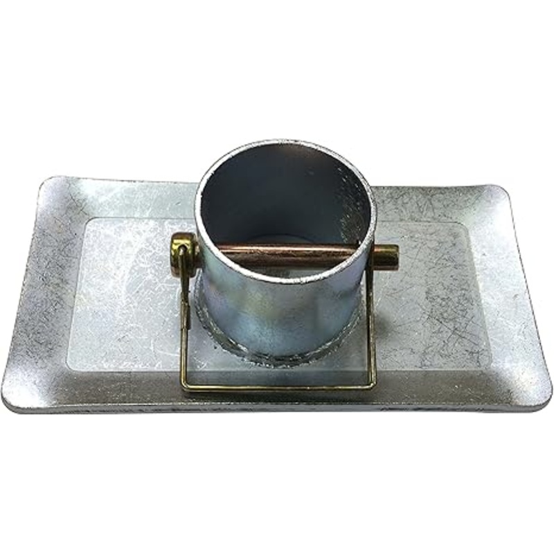 Trailer Jack Foot Plate With Lock Pin 26029