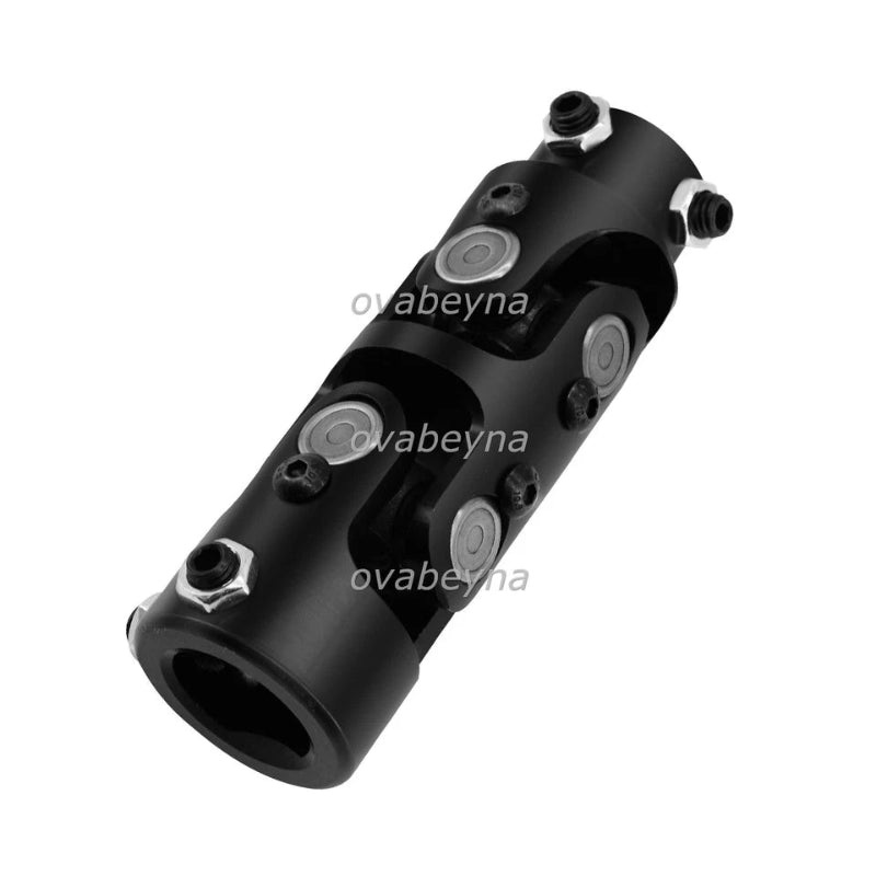 1 DD X 3/4 DD BLACK Double Steering U Joint Universal Steering Shaft US STOCK