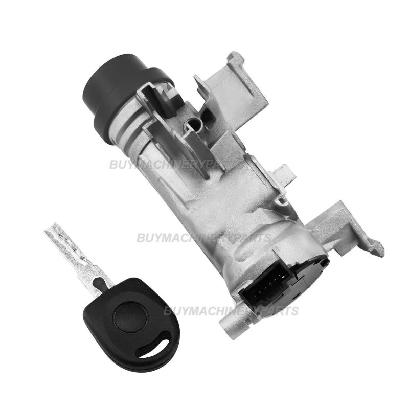 Ignition Switch Lock Cylinder w/Key 1K0905851B 5Q0905865A for VW Jetta 2005-2011 / Golf 2004-2011, Compatible with Audi A3 R8 TT 2003-2013