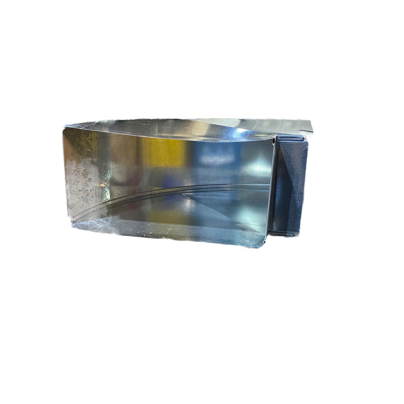 HCP, 09201686, 16 x 8 90 Flat 2-1/2, Square Throat Elbow Duct Fitting, 4 Pack