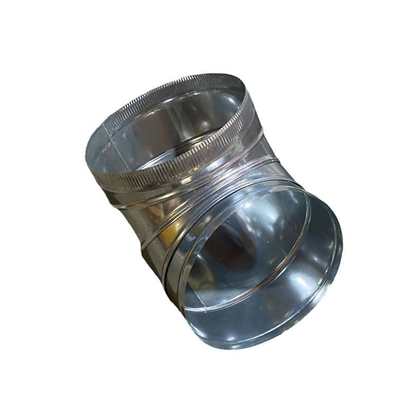 HCP, 15010016, 10, 90, Adjustable, Round Duct Elbow, – 8 Pack