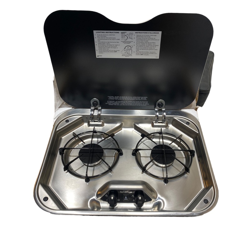 Suburban, Dual Burner Drop-In Cooktop (3036AST)