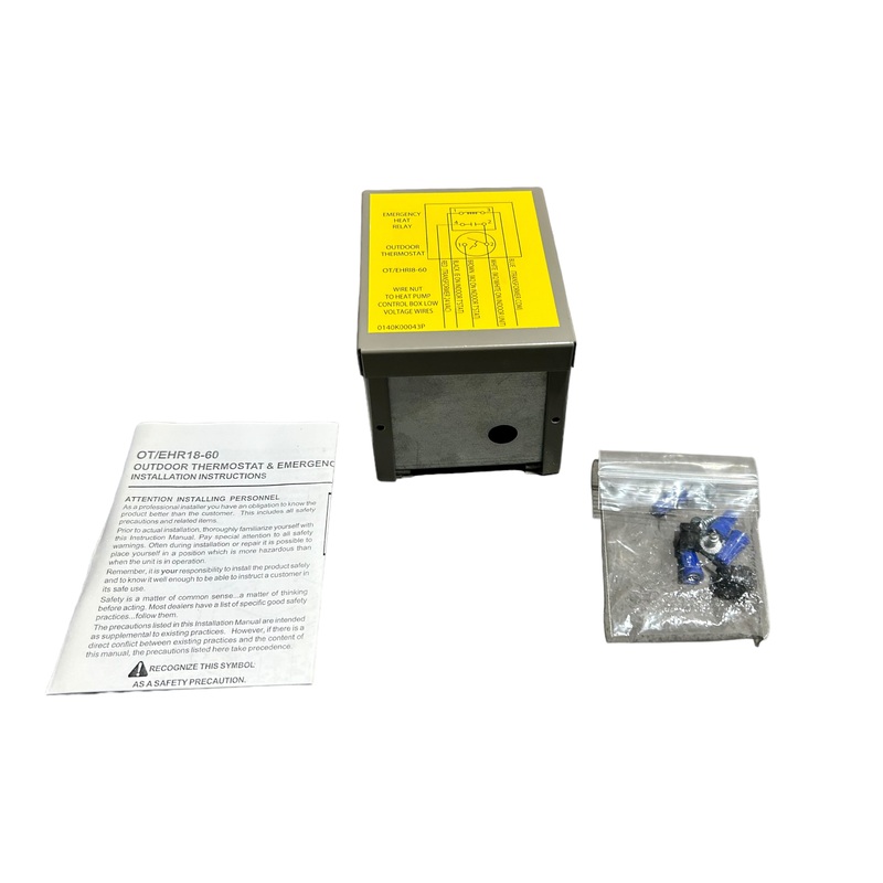 GOODMAN, OT/EHR18-60, Thermostat and Emergency Relay