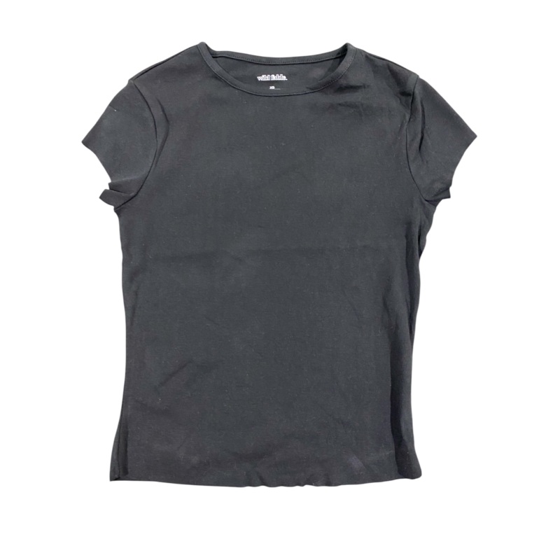 Women’s, Wild Fable, Cap Sleeve, T-Shirt, Black (XS)