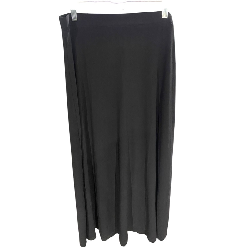 Black Label, Evan-Picone, Knit, Women’s, Mid Rise, Maxi, Skirt, Black, Large