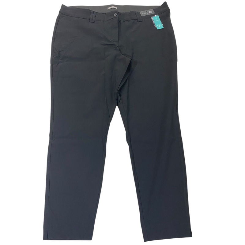 Maurices, Plus Size, Bengaline, Mid Rise, Skinny, Dress Pant, Black, Size 22