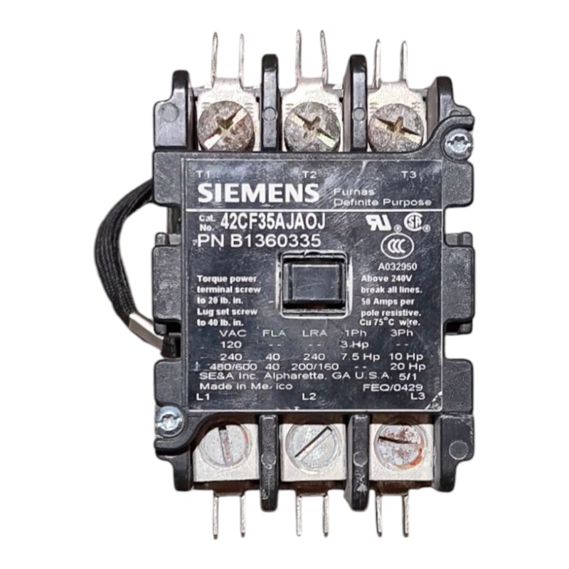 Siemens Furnas, 42CF35AJA0A, Contactor