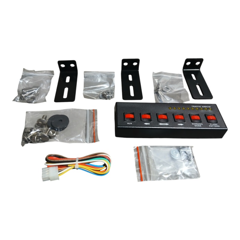 Superior Signals, ZTA10ARTEG, Traffic Arrow – Slim LED – Amber