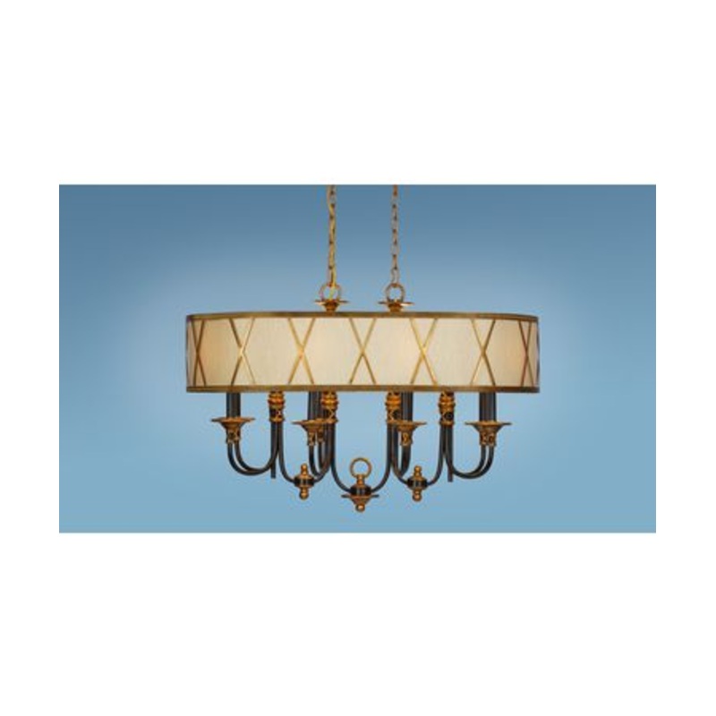 Authenticity Lighting 10-0054-08-14 Vienna 37 Inch Chandelier