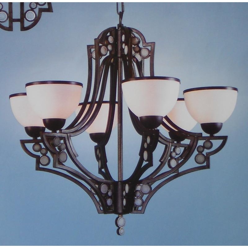 Authenticity Lighting 10-0075-06-19 Celestial 30 Inch Chandelier