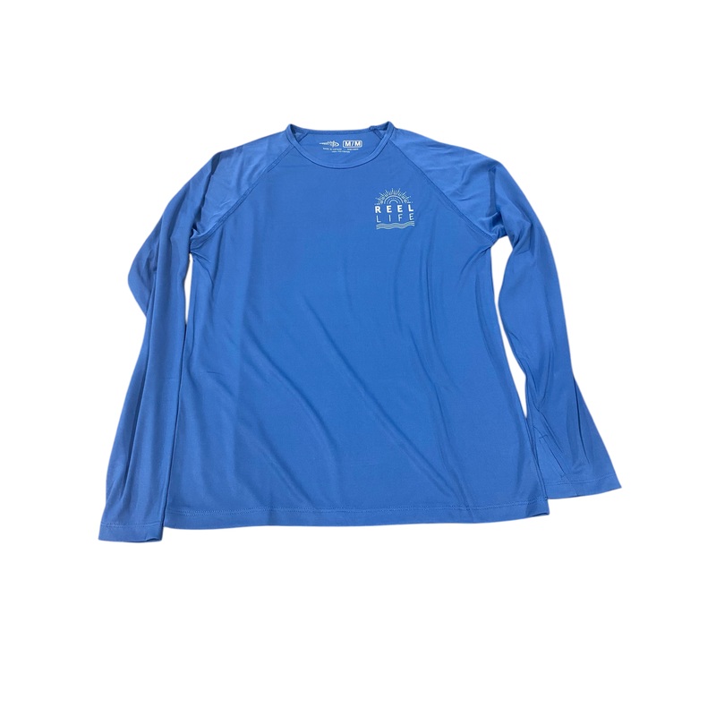 Reel Life, Women’s, Long, Sleeve, UV, T-Shirt, Navy