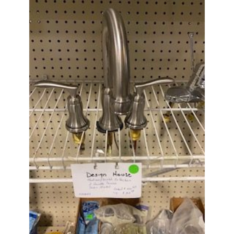 Design House 525824 Madison Widespread Bathroom Faucet, Satin Nickel