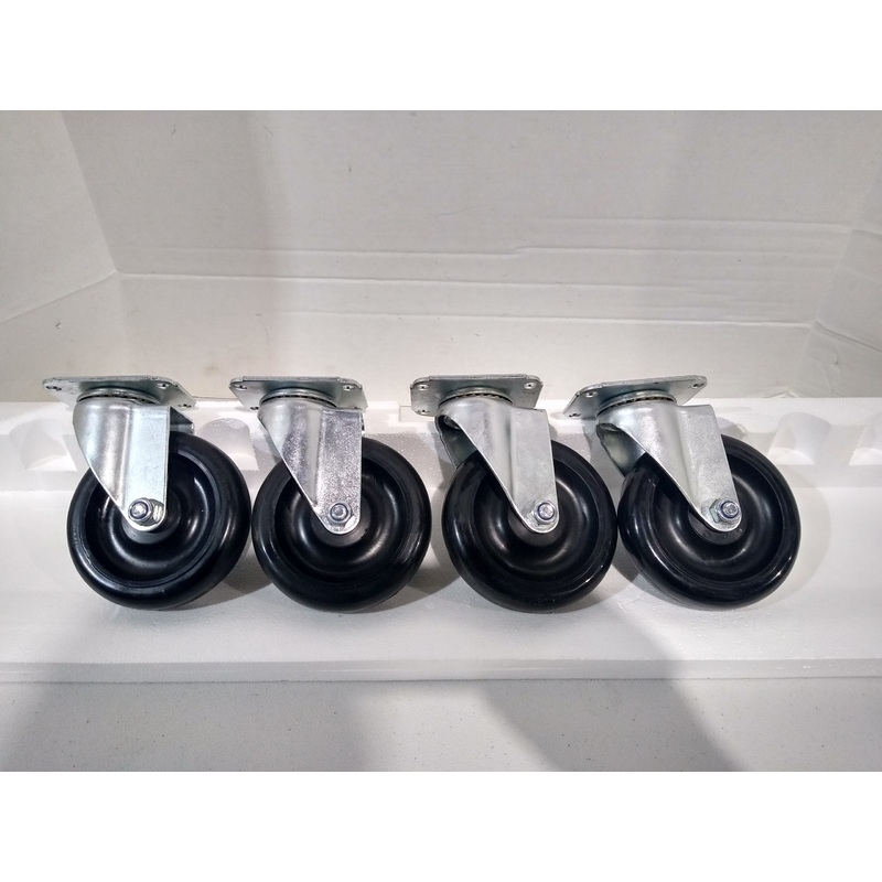 HEAVY DUTY CASTERS SWIVEL 5 WHEELS (SET OF 4)