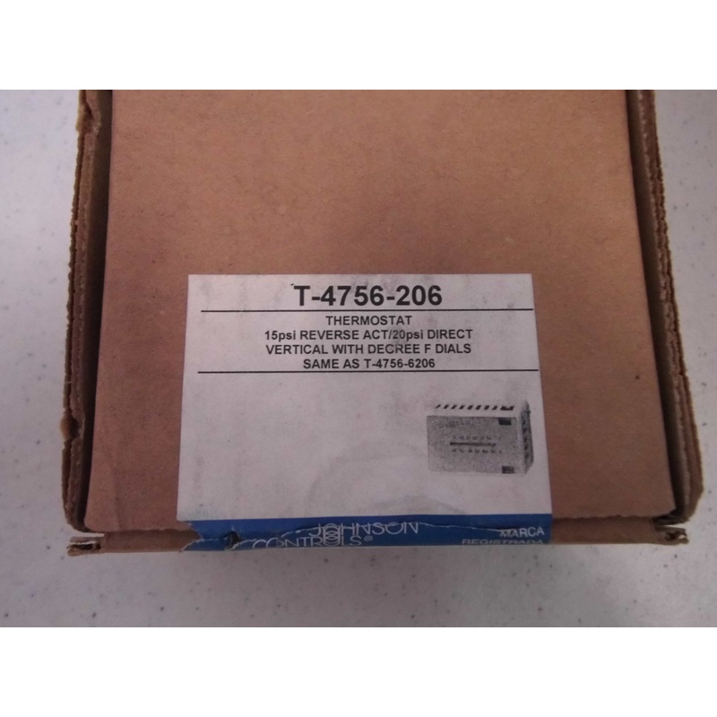 Johnson Controls Heating-Cooling High Volume Output Thermostats T-4756-206