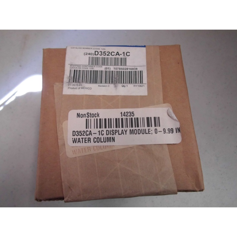 Johnson Controls Pressure Display Module, D352CA-1C