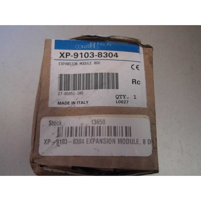 Johnson Controls, XP-9103-8304 METASYS. EXPANSION MODULE 8 DIGITAL OUTPUTS XP-9103-8304