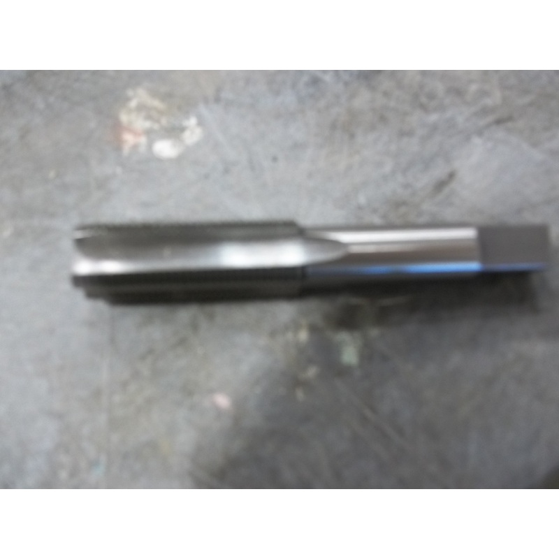 Metric High Speed Steel Hand Tap, Plug, Multiple Hand, 18.0mm, 1.50mm, Square Drive Shanks, Straight Flute, Right Hand, High Speed Steel, Bright Finish, Y9, Size: 18.0mm, 18-020-180