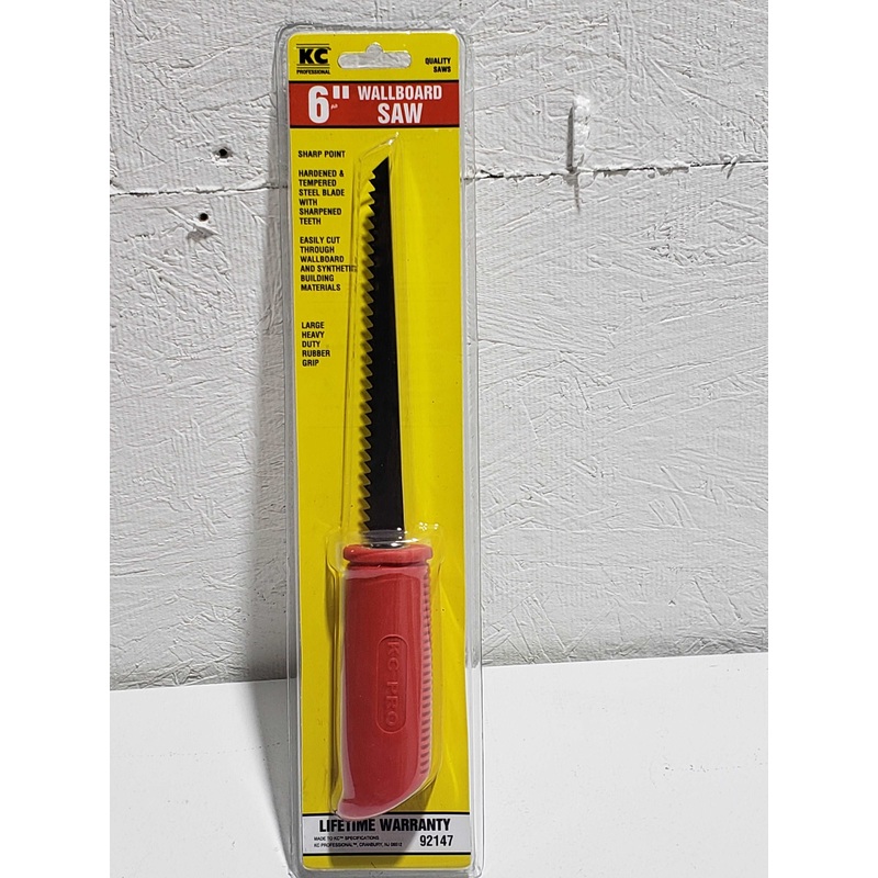 (6 Pack) KC Professional 92147 Wall Board Saw, 6 – 1695-5991