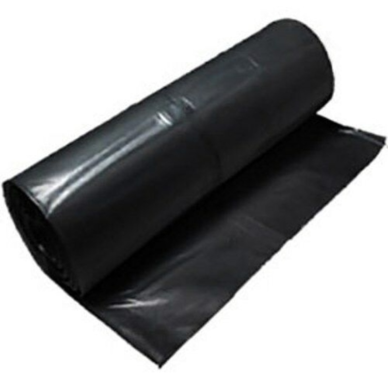 Black Poly Sheeting – 4 Mil, 20′ x 100′ – 56086