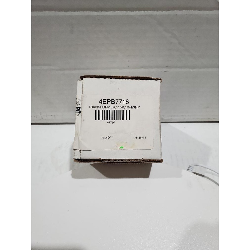 Daikin McQuay 4EPB7716 TRANSFORMER 120V-IN 38-120V-OUT