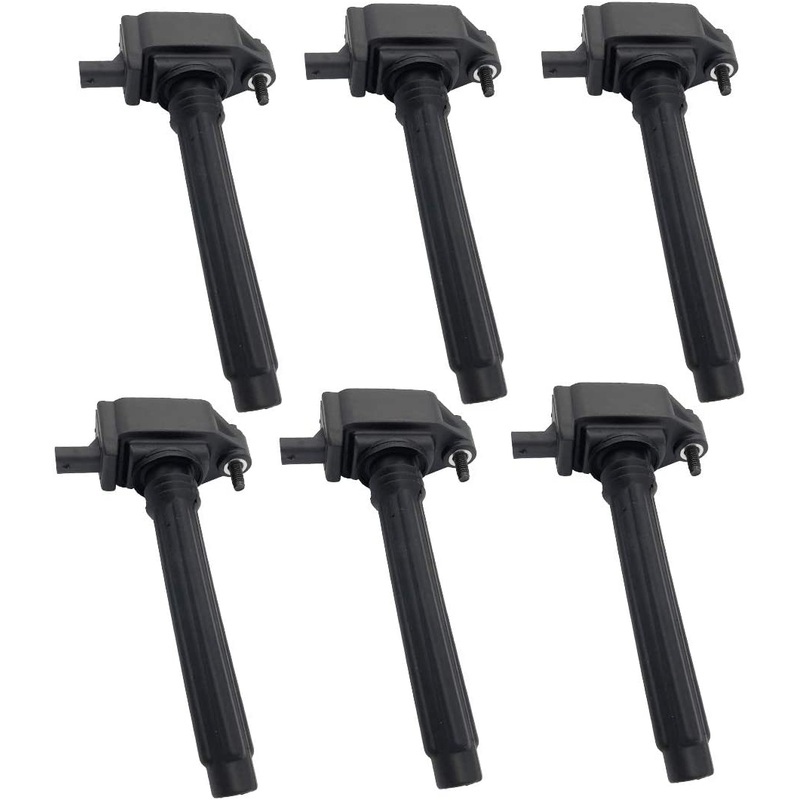 GERMBAN UF648 6Pcs Set Ignition Coils Fits for Dodge Avenger Charger Jeep Ram Town&Country 3.2L 3.6L V6 C1791 5149168AH 5149168AI