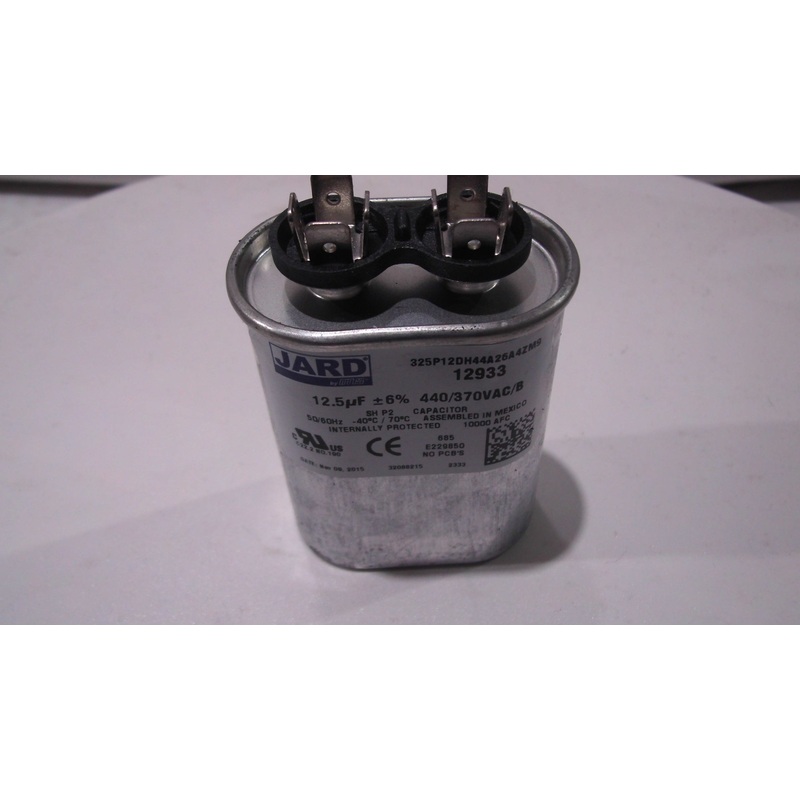 Good parts ELE-125440OV2 12.5 MFD 440/370V Run Capacitor oval
