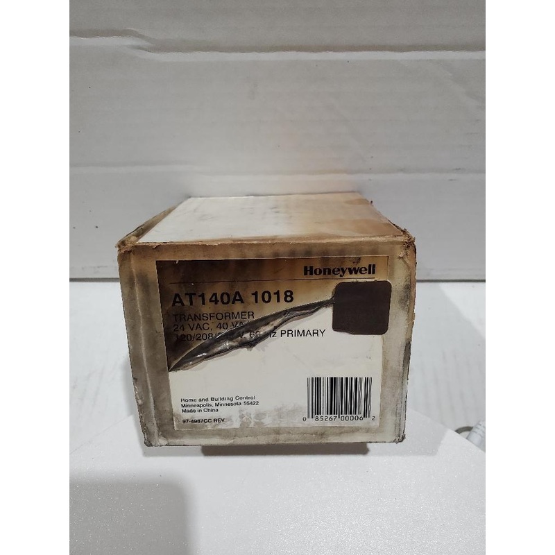 honeywell Foot Mounted 120/208/240 Vac Transformer w/ 9 in. Lead Wires (40VA) AT140A1018