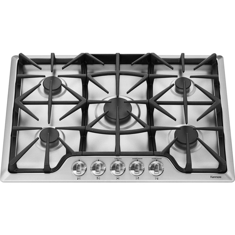 Kenmore 30 Gas Cooktop, Stainless Steel (22-32683)