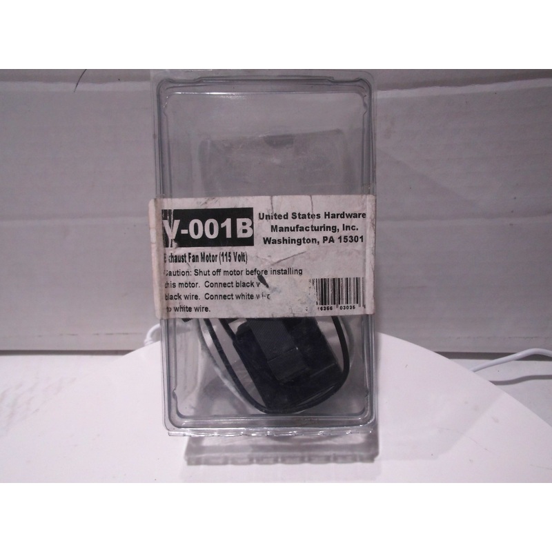 UNITED STATES HARDWARE V-001b Exhaust Fan Motor