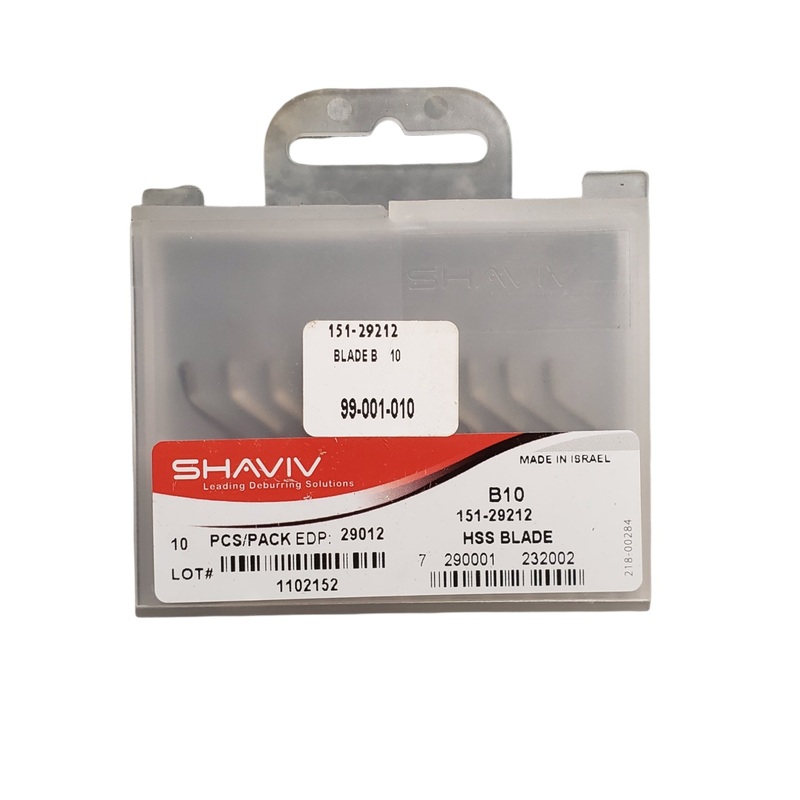(10 PACK) SHAVIV 151-29021 B10 HSS Blade