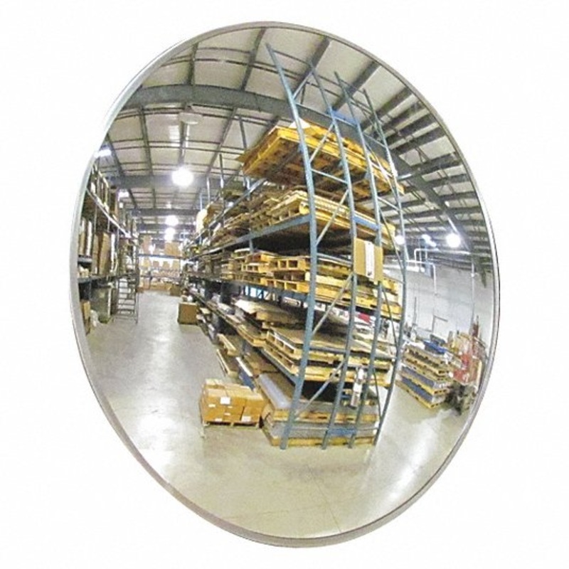 Circular Indoor Convex Mirror, 1CYX6 160  Viewing Angle, 26 ft Approx. Viewing Distance – NEW IN BOX