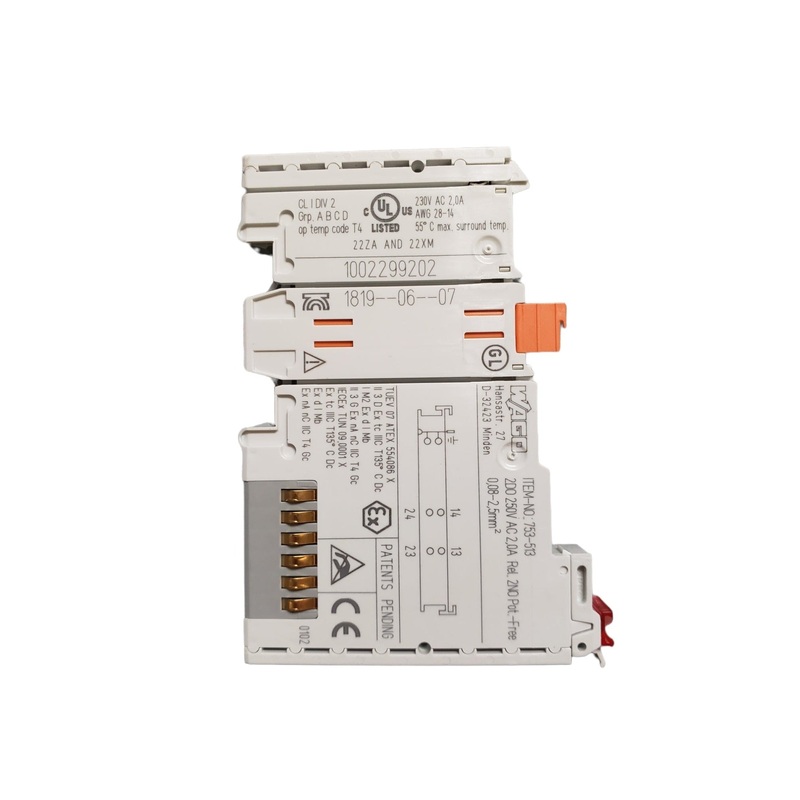 Wago 753-513 2-Channel Digital Output AC 250 V Module – NEW IN BOX