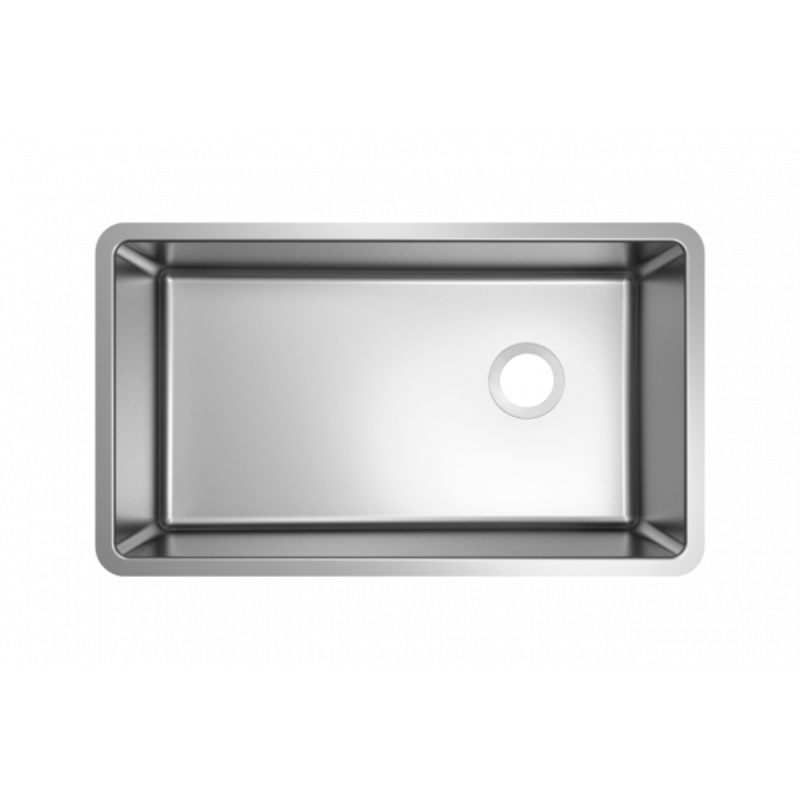 IPT 18 GAUGE UNDERMOUNT 32 IN. SINGLE BOWL SINK UR3219SBR