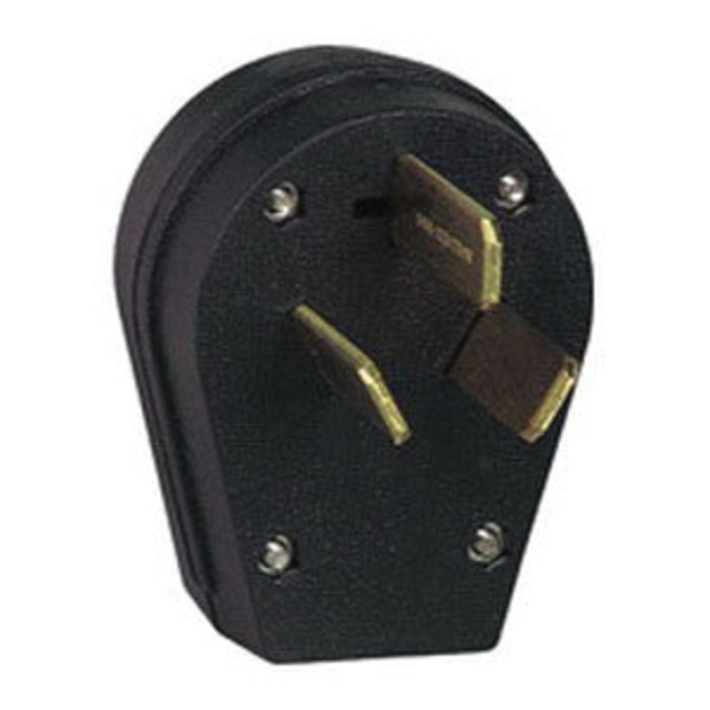 LOT OF 2 – Cooper Wiring Device 83-BOX 3-Wire 2-Pole Commercial Grade Angle Plug 125-Volt 30-Amp Black Arrow Hart – NEW IN ORIGINAL PACKAGING