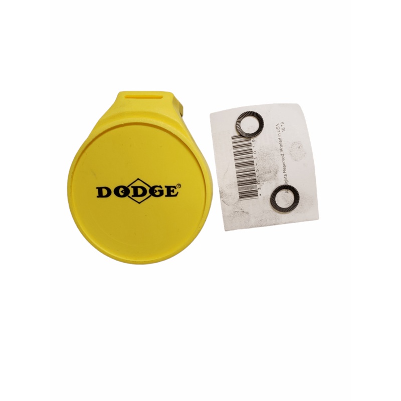 (lot of 2) EC-207-X Dodge 128209 207 Bearing End Cover, 3-1/4 in OD, 2-11/32 in W, Polymer Housing – NEW IN ORIGINAL PACKAGING