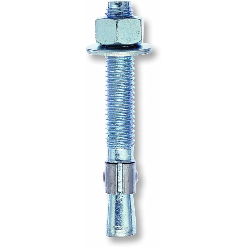 Red Head, WS-3454, Wedge Anchor, 3/4 in X 5-1/2 in, 3-1/4 X 6-5/8 in Min Embed, Steel (10 per Box) – NEW IN BOX