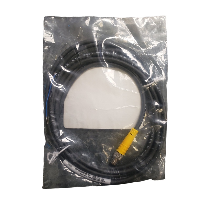 TURCK M8 Single Ended Cordset 3 Wire, 2 Meter, Straight Male Flexible (PSG 3M-2/S760) – NEW IN ORIGINAL PACKAGING