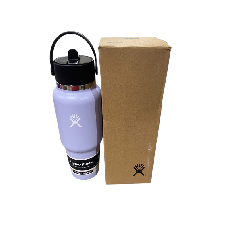 Hydro Flask, 32oz, Wide Mouth, Flex Straw, Travel, Bottle, Surf