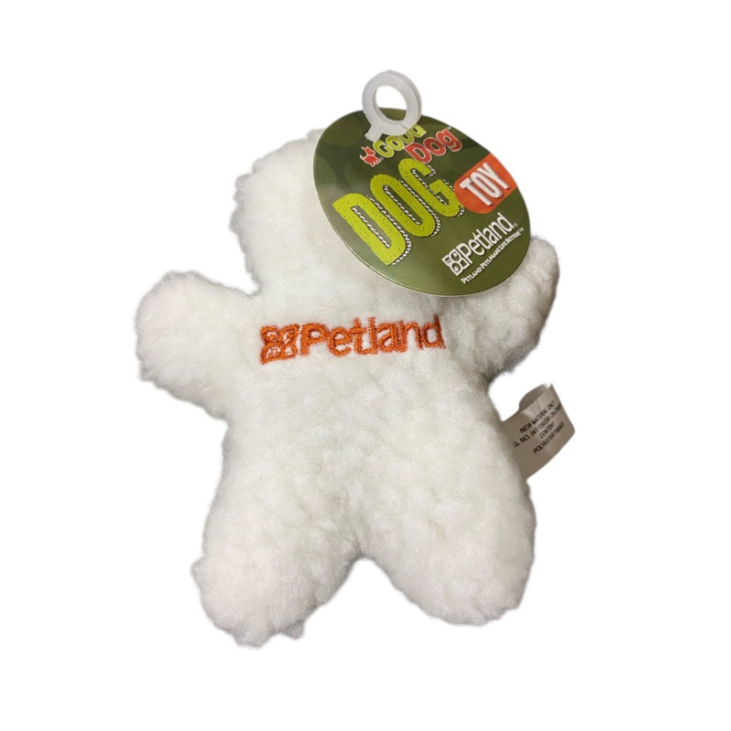 Petland, 5 Fleece Man, Dog Toy