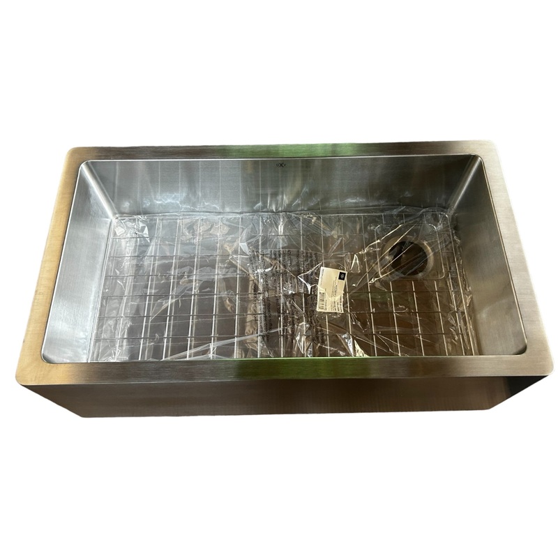 American Standard, Hillside, 20 x 36 x 11-1/2 in., Apron Front, Kitchen Sink, Stainless Steel, D35140036.075 – NEW IN BOX