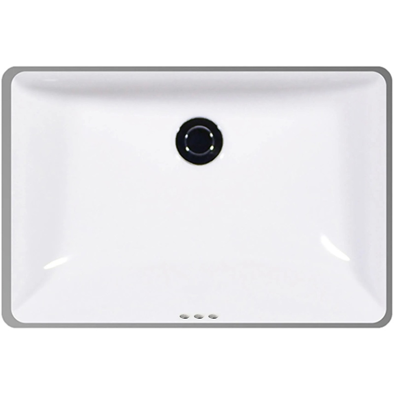Icera, L-2410.01, MUSE, 18 1/8 W X 12 3/8 D, Undermount, Lavatory, White – NEW IN BOX
