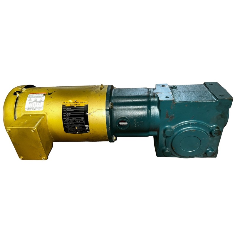 Dual Motor/Reducer: Baldor-Reliance Motor VEM3558T, Dodge Tigear 2, 23A25L14 -New No Box