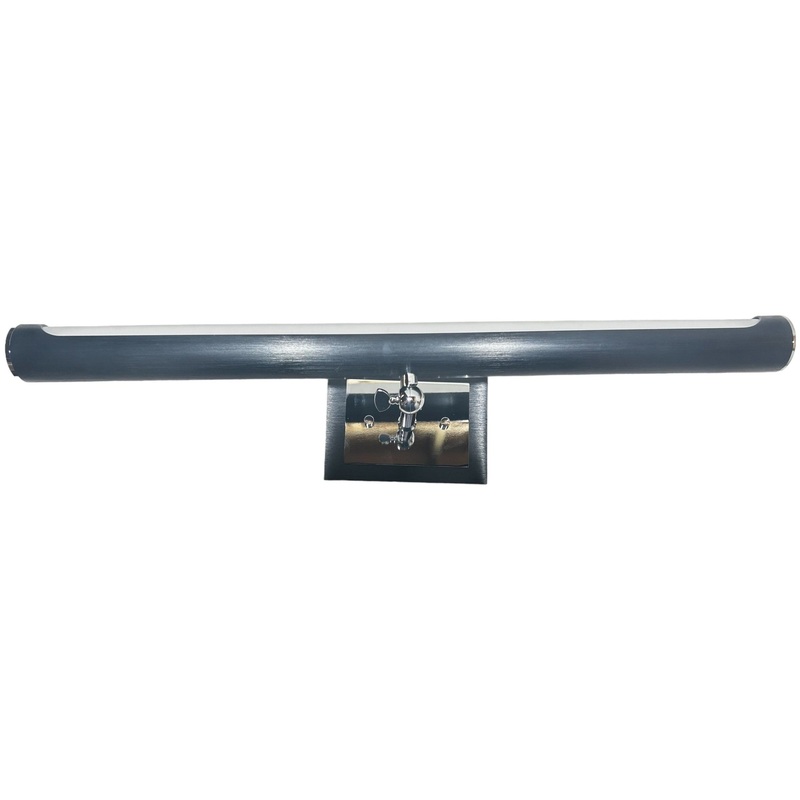Matteo, S08623OBCH, Lexon, Contemporary, Oxidized Black, Chrome, LED, Bathroom Light – New in Box