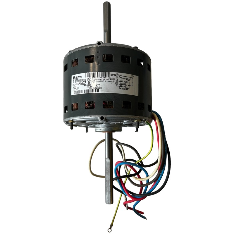 GE Motors, McQuay, 5KCP39HGF662 S, 802024309, 1/5HP, Motor – NEW IN BOX
