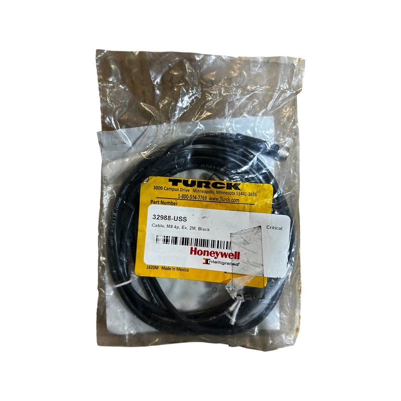 Turck, PKG 4M-2-PSG 4M/S760/S771, Double-ended Cable / Cordset – NEW IN ORIGINAL PACKAGING